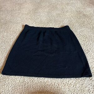 ST. JOHN COLLECTION Santana Knit Black Skirt